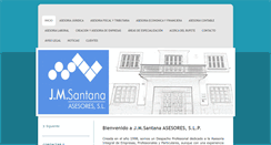 Desktop Screenshot of jmsantanasesores.com