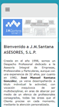 Mobile Screenshot of jmsantanasesores.com